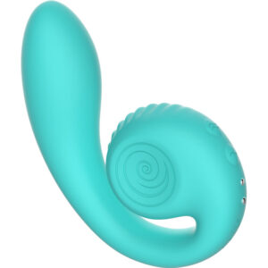 Snail vibe - gizi estimulador dual turquesa
