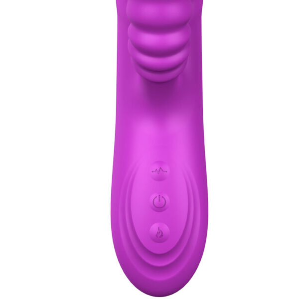 Armony - angelia vibrador multifuncion con lengua estimuladora efecto calor violeta