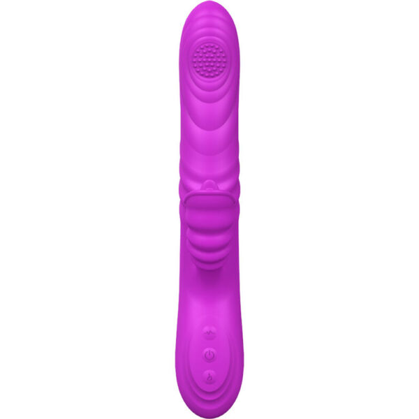 Armony - angelia vibrador multifuncion con lengua estimuladora efecto calor violeta