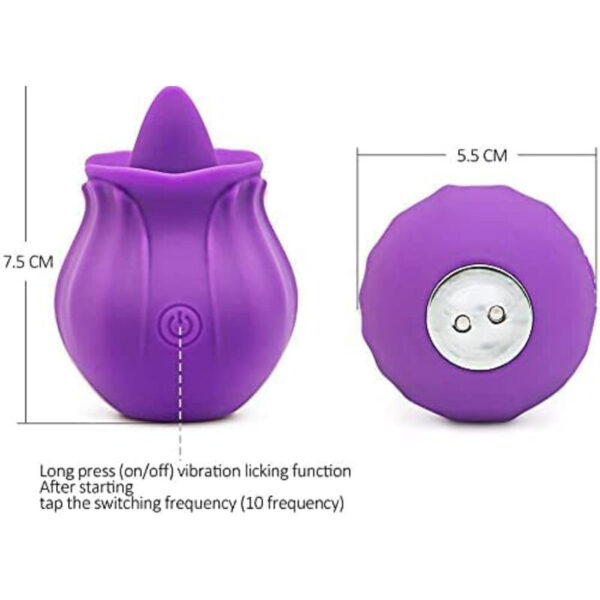 Armony - fig vibrador con lengua