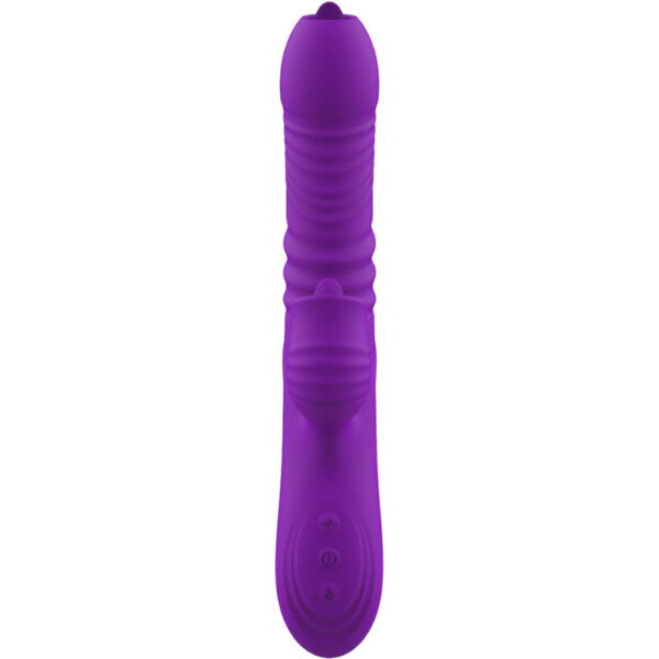 Armony - fully gspot vibrador rabbit con lengua estimuladora efecto calor violeta