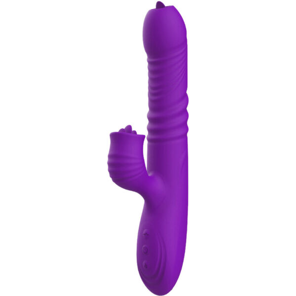 Armony - fully gspot vibrador rabbit con lengua estimuladora efecto calor violeta