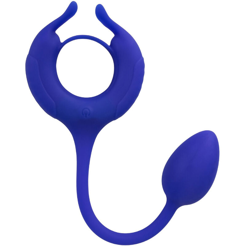 Calexotics - admiral anillo con peso para pene azul