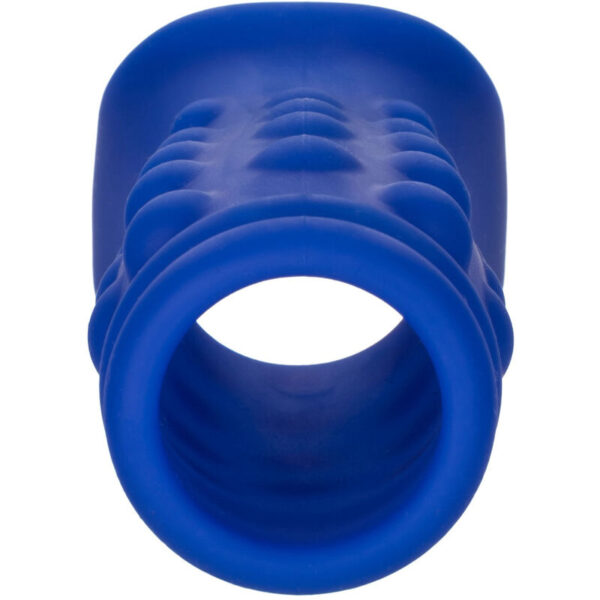 Calexotics - admiral beaded funda pene silicona lÍquida azul