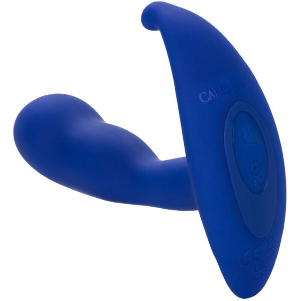 Calexotics - admiral curved estimulador & vibrador anal azul