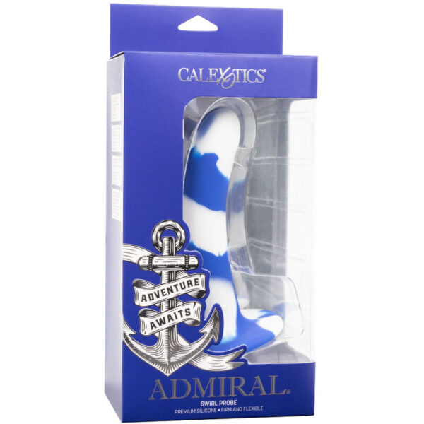 Calexotics - admiral swirl dildo flexible