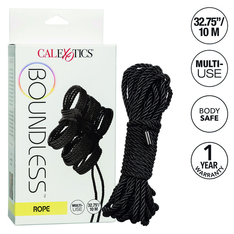 Calexotics - boundless cuerda 10m negra