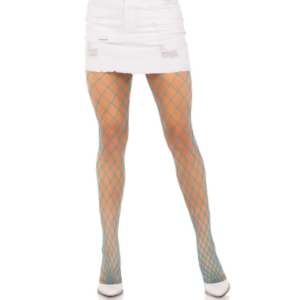 Leg avenue - pantimedias rejilla diamante azul