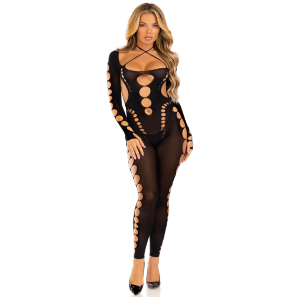 Leg avenue - bodystocking tobillo reckless negro