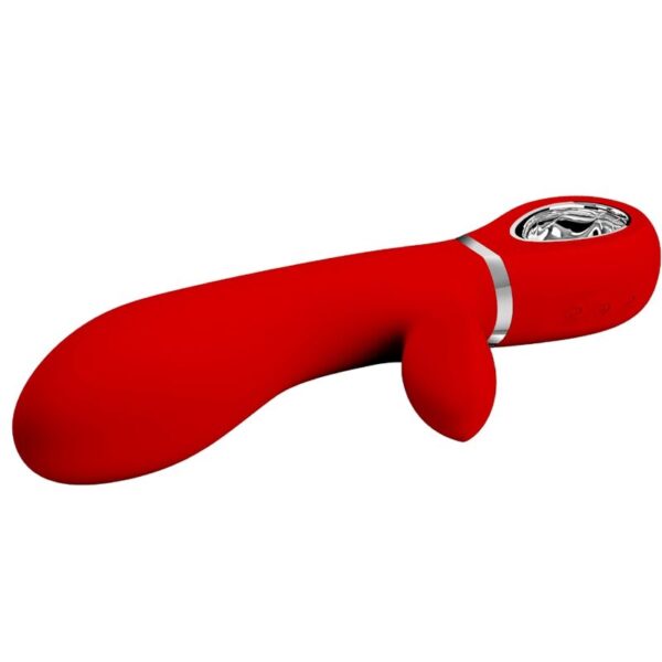 Pretty love - thomas vibrador punto g multifunciÓn rojo