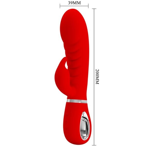Pretty love - prescott vibrador punto g multifunciÓn rojo
