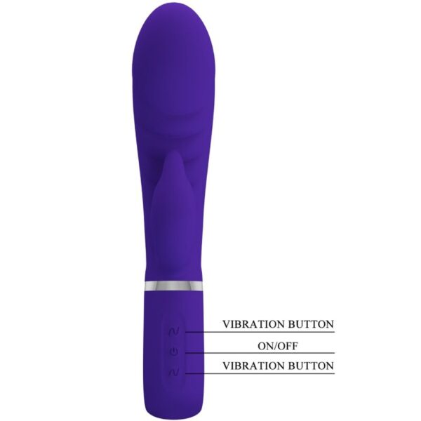 Pretty love - prescott vibrador punto g multifunciÓn lila
