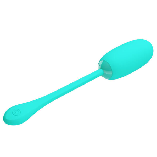 Pretty love - julius huevo vibrador impermeble & recargable verde agua