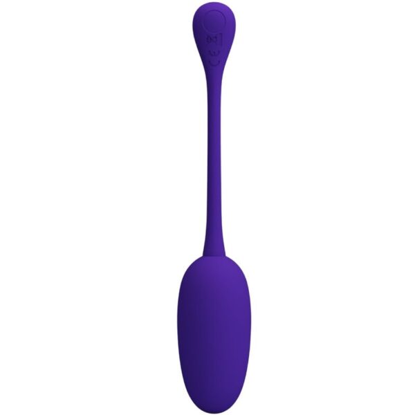 Pretty love - knucker huevo vibrador recargable lila