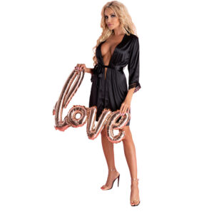 Livco corsetti fashion - ariladyen lc 90568 bata + panty negro s/m