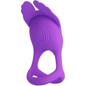 Pretty love - silas anillo vibrador 7 vibraciones silicona lila