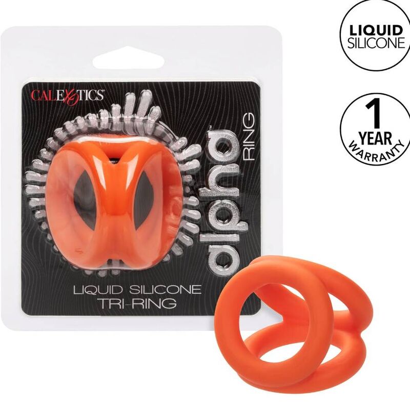 Calexotics - alpha triple anillo naranja