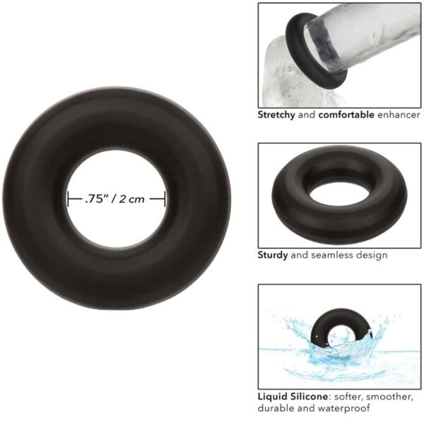 Calexotics - alpha anillo prolong medio negro