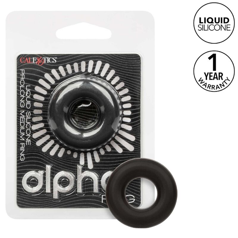 Calexotics - alpha anillo prolong medio negro