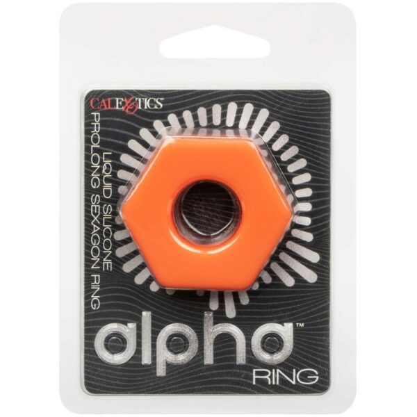 Calexotics - alpha anillo prolong sexgono naranja