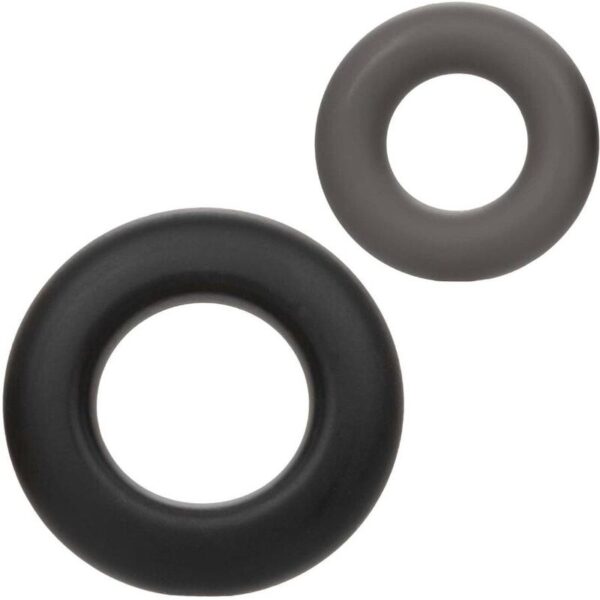 Calexotics - alpha set de 2 anillos prolong gris