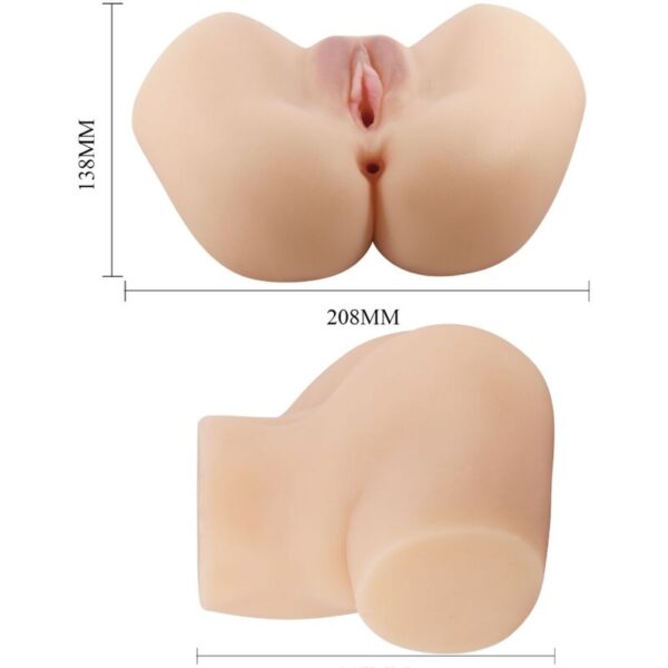 Crazy bull - vagina y ano realisticos vibrador hailey