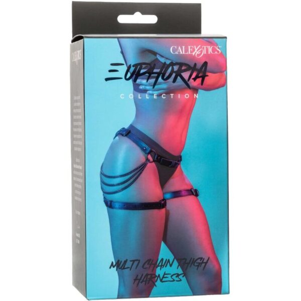 Calexotics - euphoria arnÉs de muslo cadena