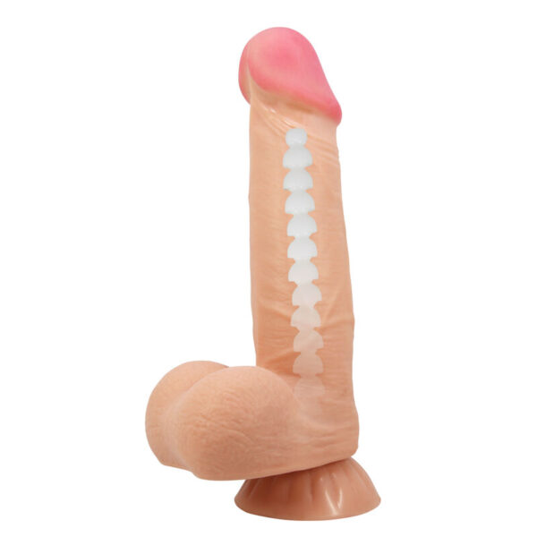 Pretty love - sliding skin series dildo realÍstico con ventosa piel deslizante 21.8 cm
