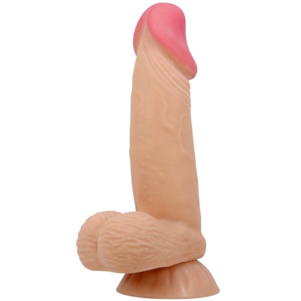Pretty love - sliding skin series dildo realÍstico con ventosa piel deslizante 19.4 cm