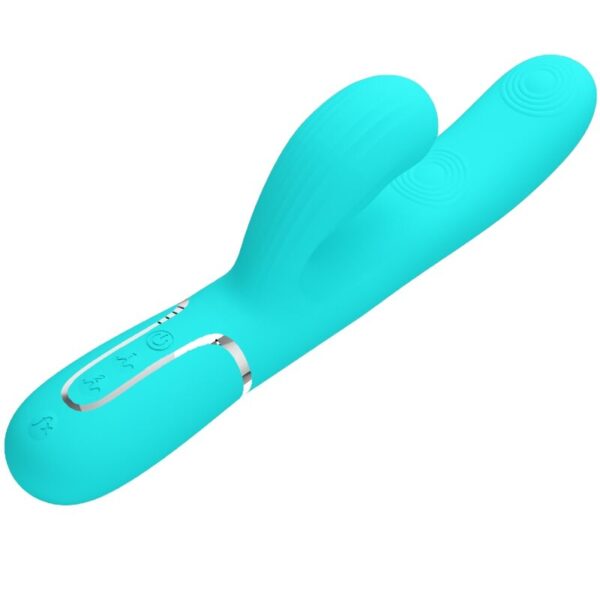 Pretty love - perlita vibrador punto g 3 en 1 multifunciÓn verde agua