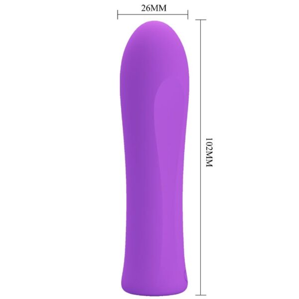 Pretty love - alfreda vibrador super power morado