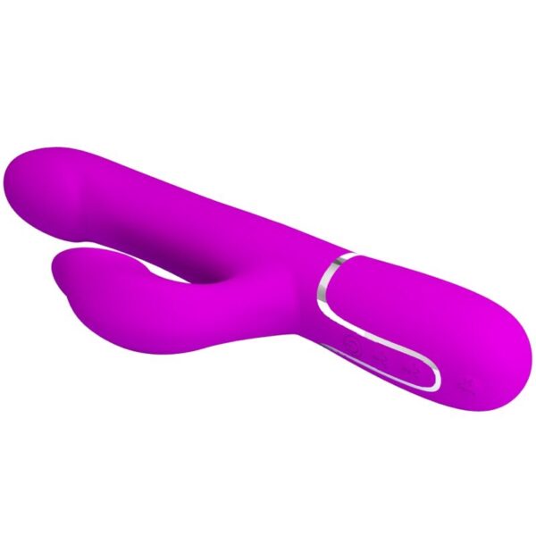 Pretty love - vibrador rabbit perlas violeta