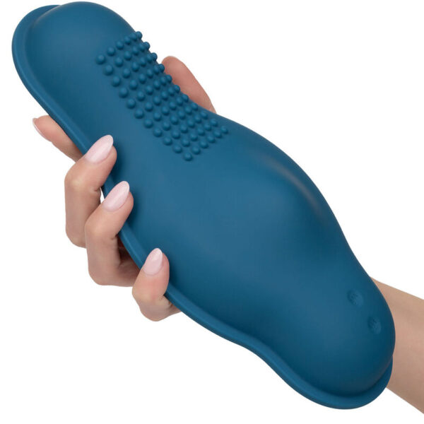 Calexotics - rider masajeador doble motor control remoto azul