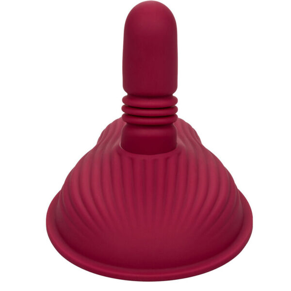 Calexotics - rider masajeador doble motor control remoto rojo