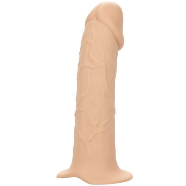 Calexotics - performance maxx extensiÓn realista con arnÉs piel claro