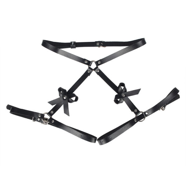 Subblime - arnÉs cintura y piernas cuero negro talla Única