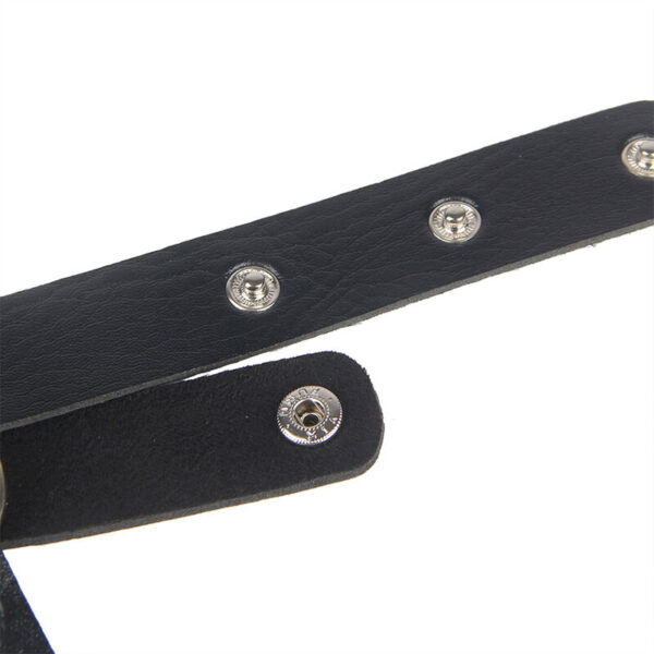 Subblime - arnÉs de pecho cadenas cuero negro talla Única