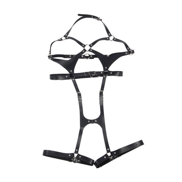 Subblime - arnÉs cuerpo entero con hebillas cuero negro talla Única