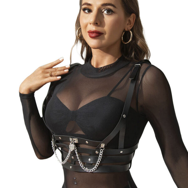 Subblime - arnÉs forma corset detalle cadenas talla Única