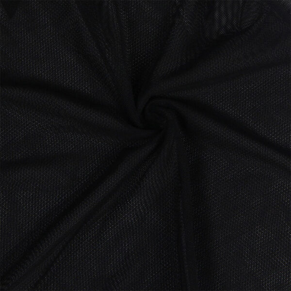 Subblime - babydoll tela de tul detalle encaje y flor negro s/m