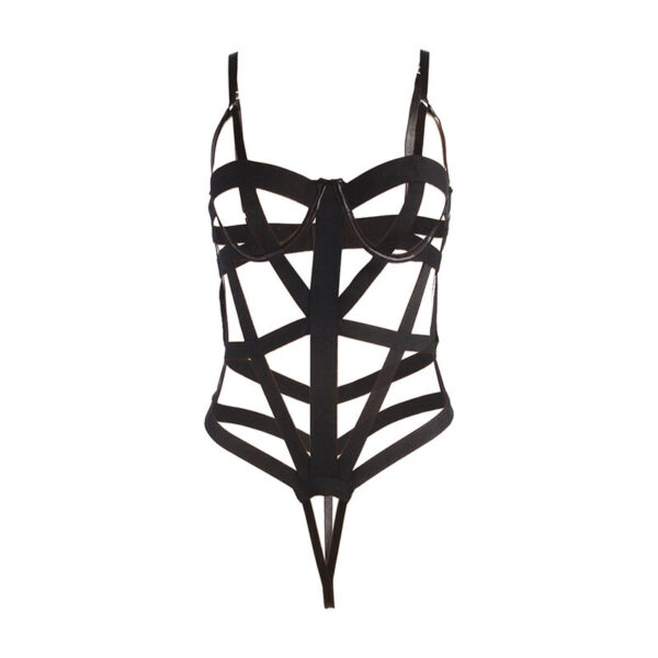 Subblime - body sexy con recortes negro l/xl