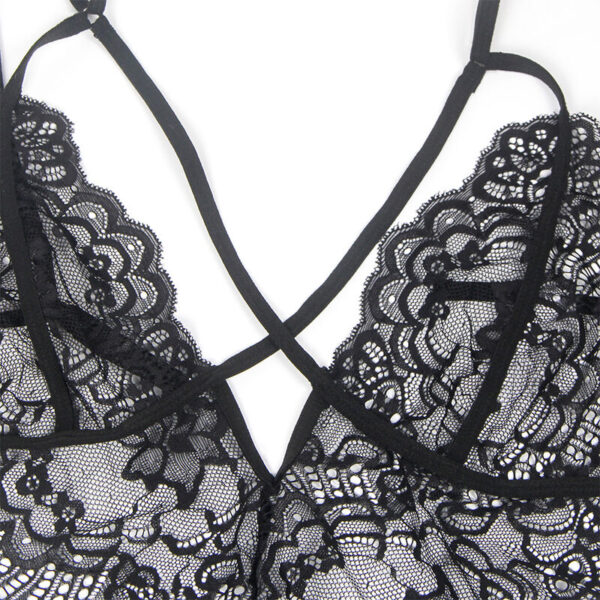 Subblime - disfraz policia body encaje negro s/m