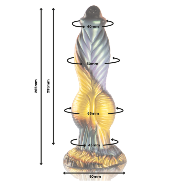 Epic - phoenix dildo el resurgir del placer recargable control remoto