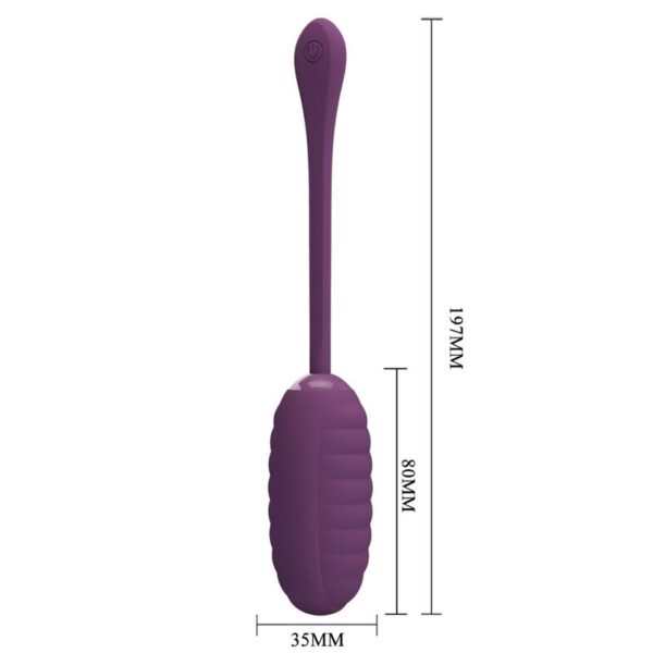 Pretty love - casper huevo vibrador recargable morado
