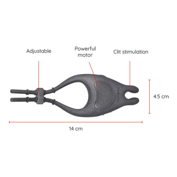 Oninder - pampa anillo vibrador ajustable y multiposicion  - app gratuita