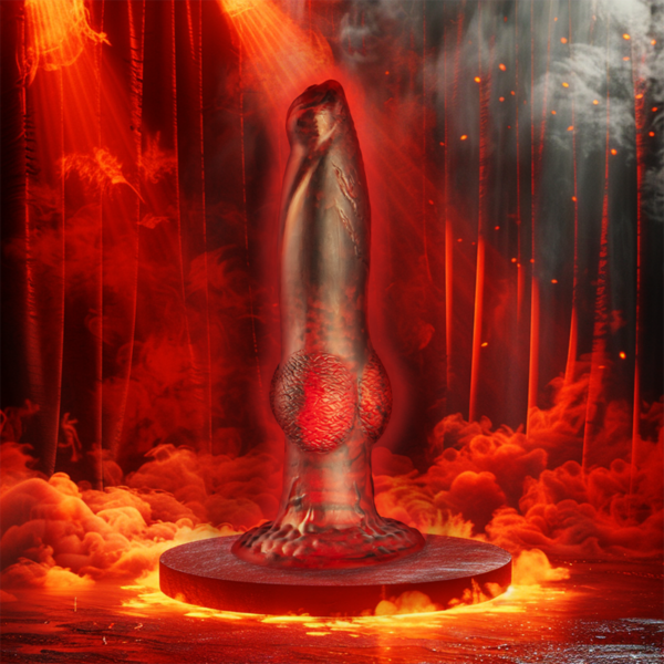 Epic - prometheus dildo titan en llamas recargable control remoto