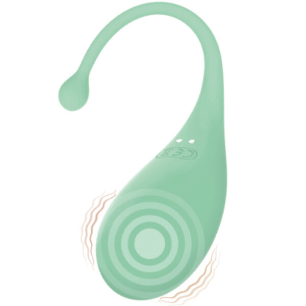 Adrien lastic - palpitation huevo vibrador verde + app