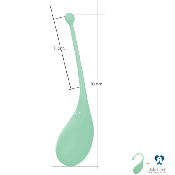 Adrien lastic - palpitation huevo vibrador verde + app