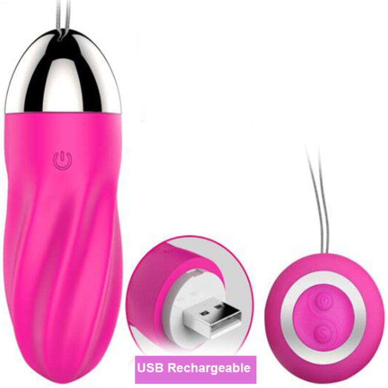 Armony - sweety huevo vibrador espiral control remoto rosa
