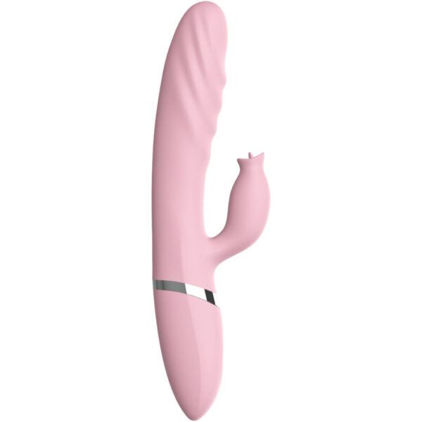 Armony - vibrador & thrusting con lengua efecto calor rosa